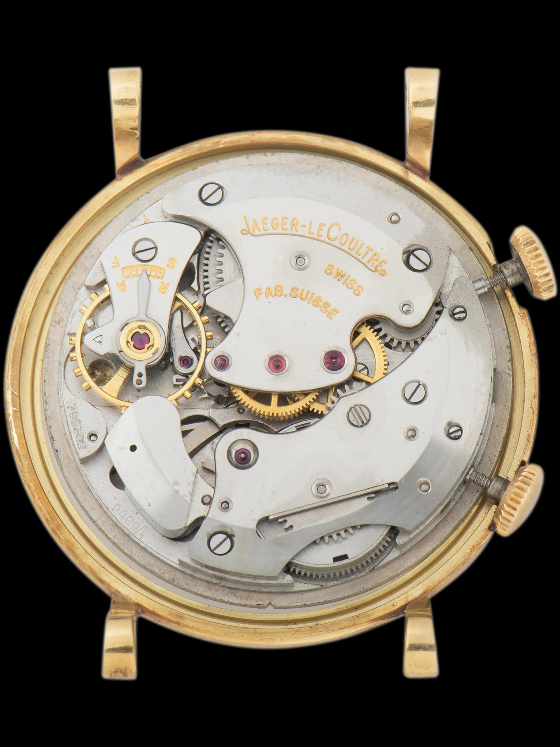 1950s Jaeger-LeCoultre Memovox Alarm 18K YG (Ref. 3151) 'Cal. P489/1'