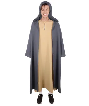 Adult Fictional Movie Character Grey Costume , Perfect for Halloween|,  Flame-retardant Synthetic Fabric