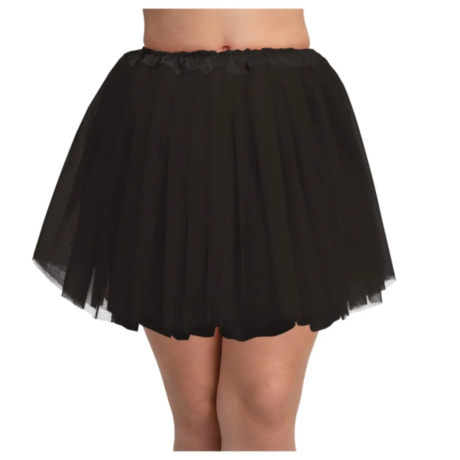 Adults Tutu Long Ballet Skirt Satin Waistband Fancy Dress 43cm
