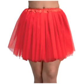 Adults Tutu Long Ballet Skirt Satin Waistband Fancy Dress 43cm