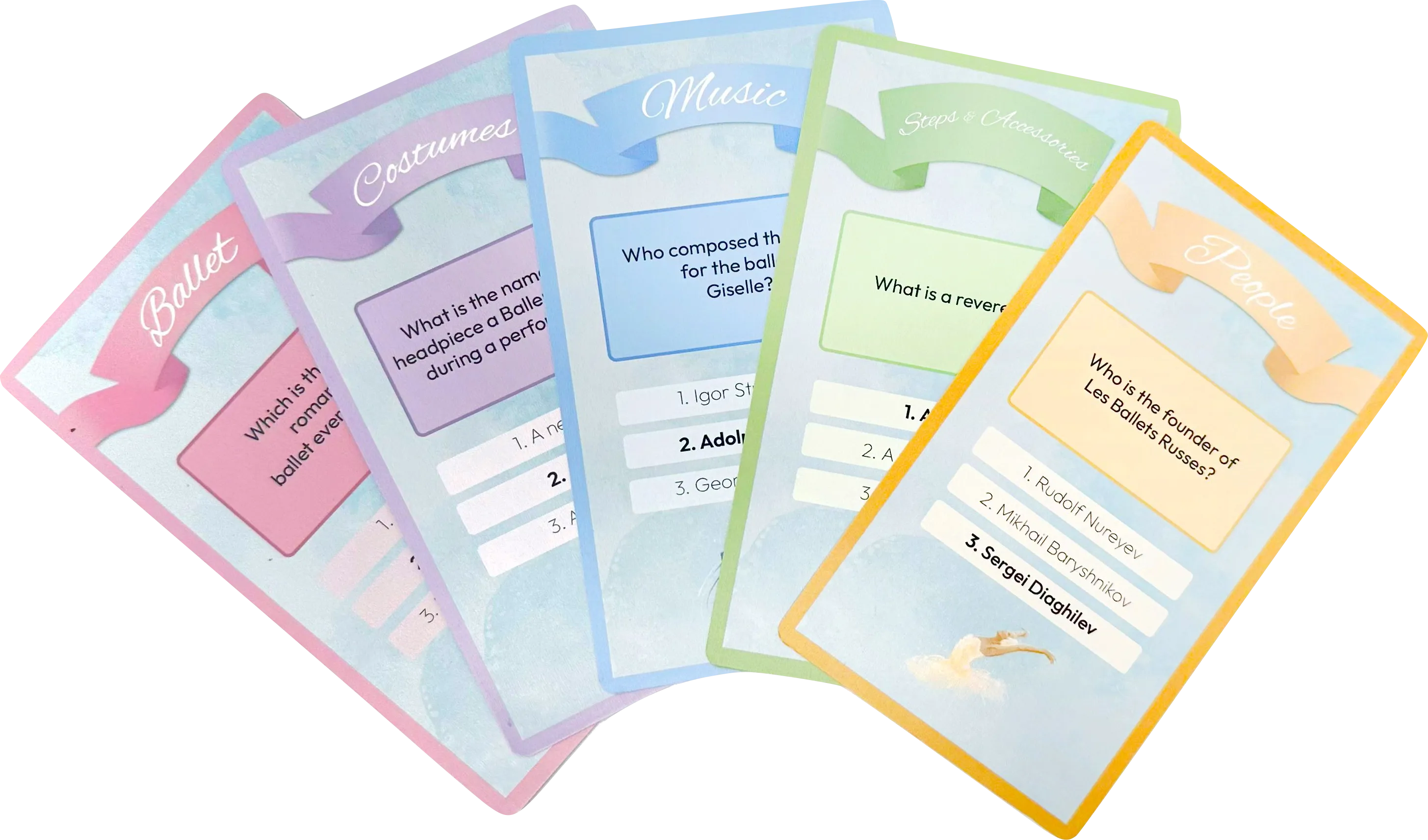Ballerina Belle Ballet Quiz Game