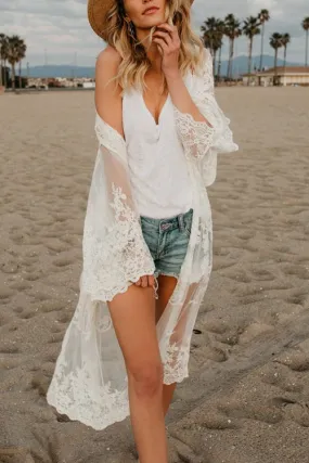 Beach Side Lace Kimono