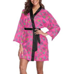 Berry Flowers Robe
