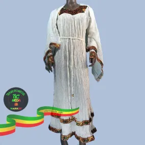 Bishoftu white dress