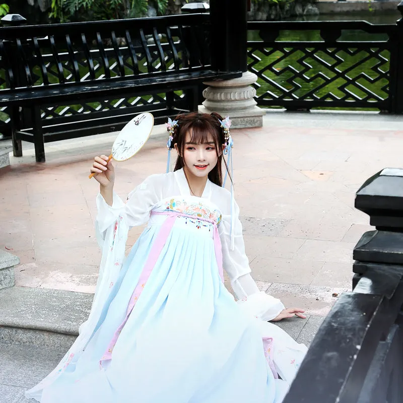 Chinese Traditional Dress Chest-High Dress Tang Ancient Costume Performance Performance Wear