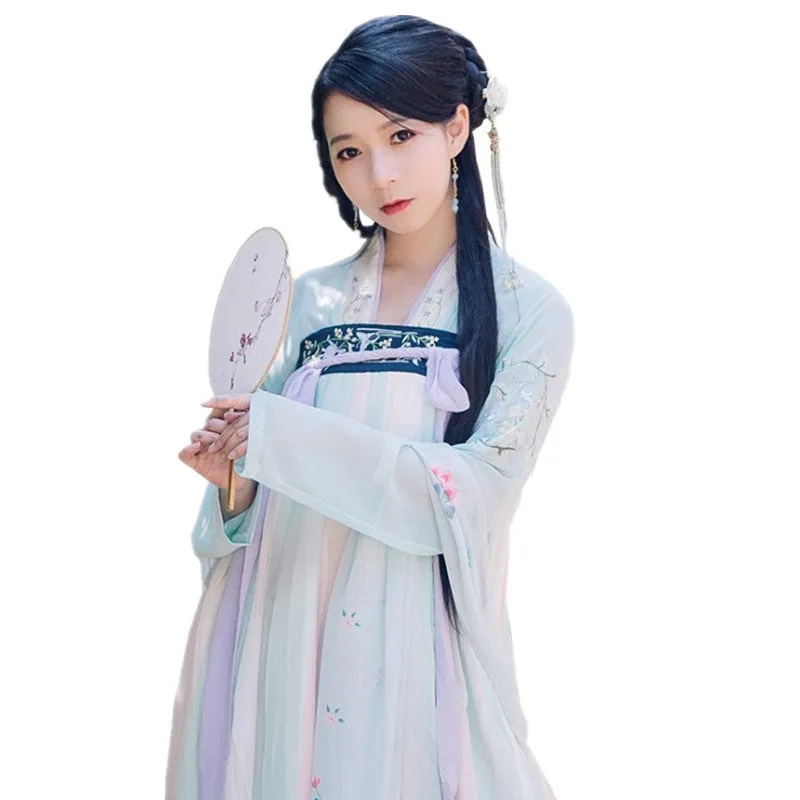 Chinese Traditional Dress Summer Princess Swing Dress