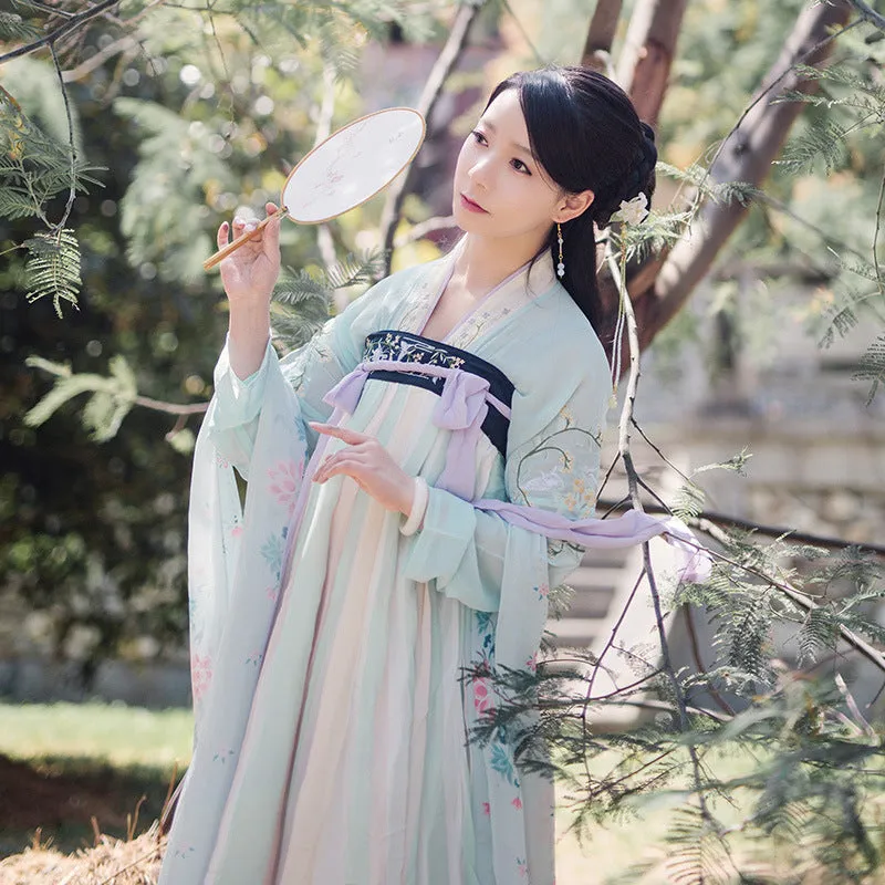 Chinese Traditional Dress Summer Princess Swing Dress