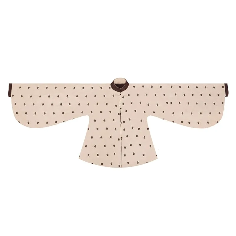 Chuju Lian 菊花链 Daisy Chain Reversible Cotton Modernized Ming Pipa Sleeve Top & Skirt