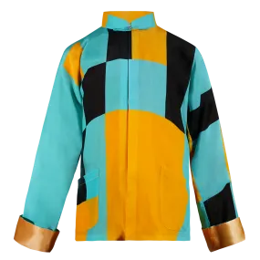 【CORBUSIER】100% Silk Mini Tang Jacket