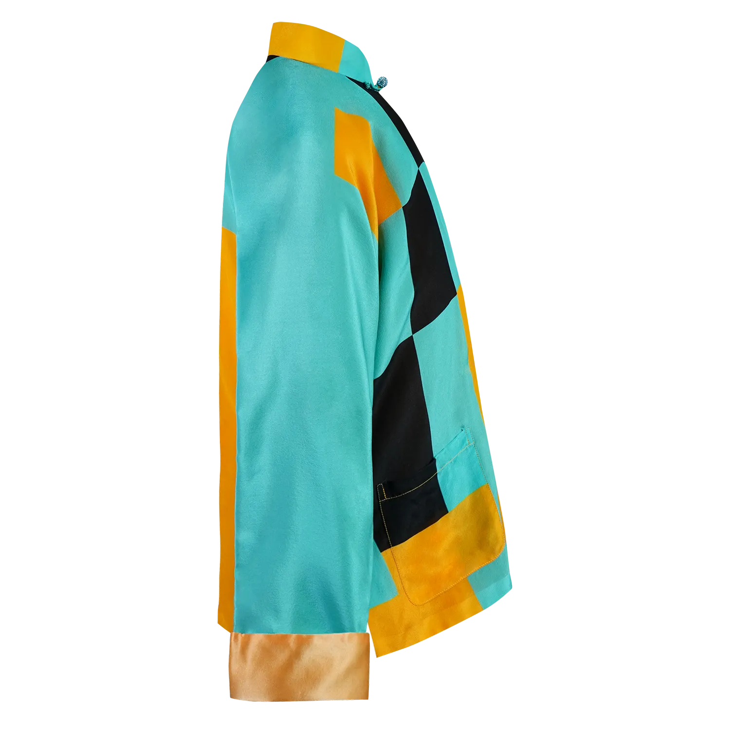 【CORBUSIER】100% Silk Mini Tang Jacket