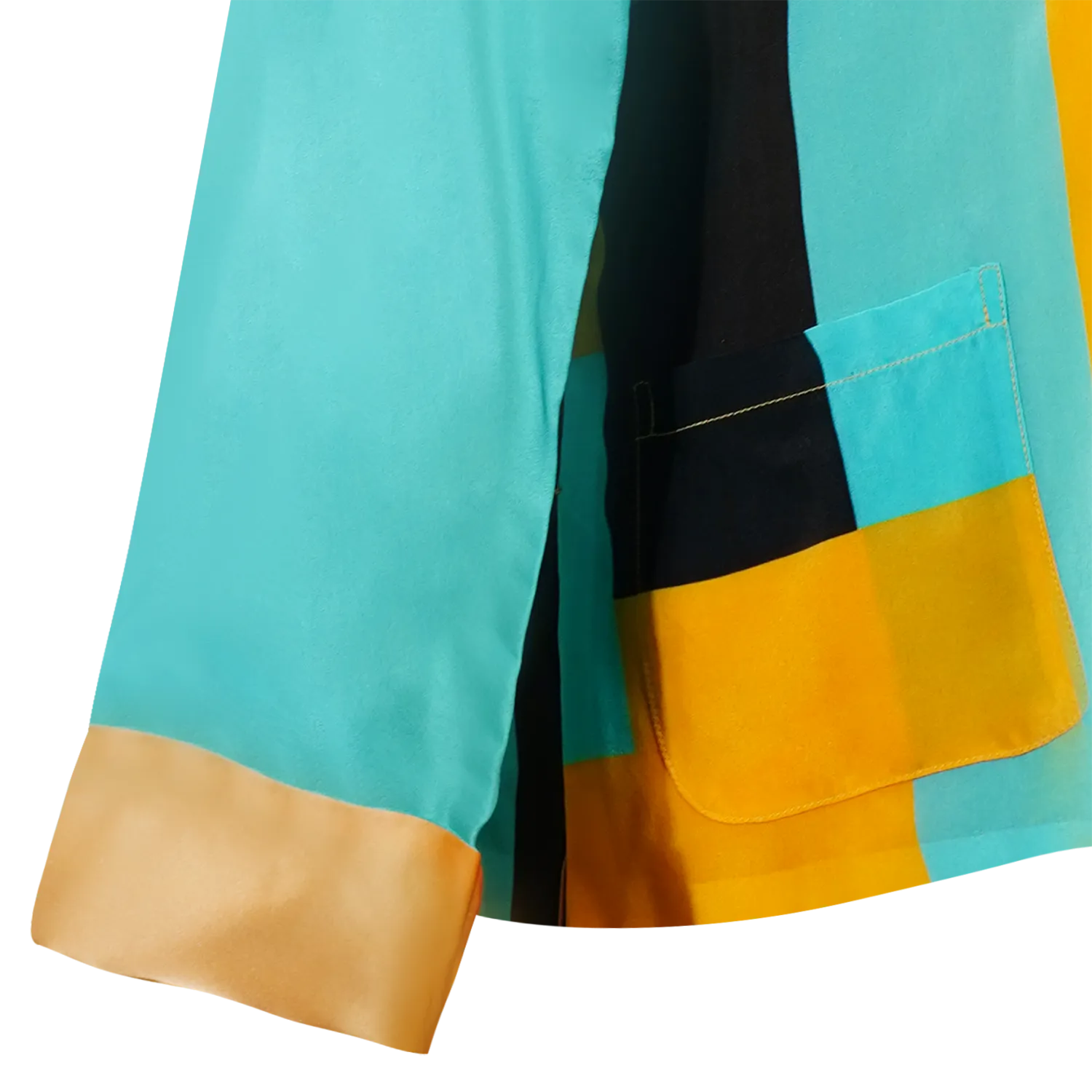 【CORBUSIER】100% Silk Mini Tang Jacket