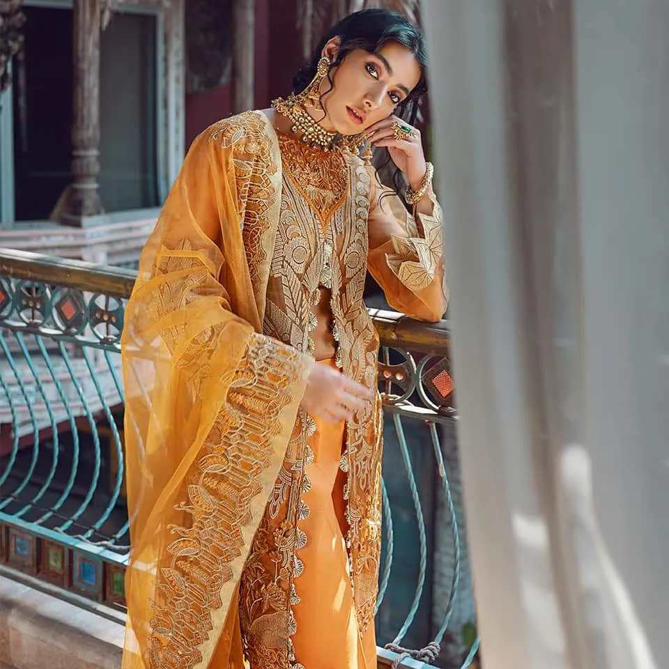 Designer Tradition Party Outfit with Embroidery #Y6118