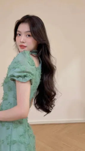 ELEGANT GREEN CHEONGSAM