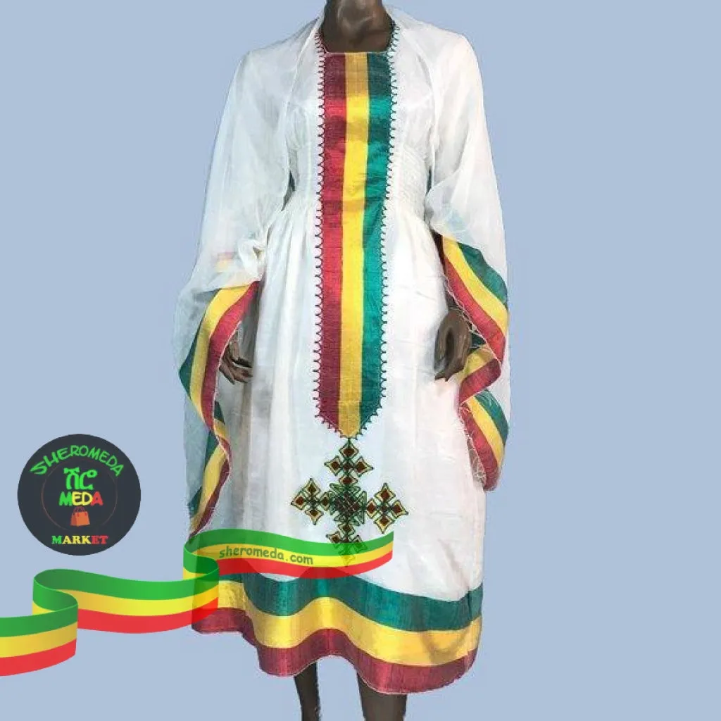 Ethiopian meskel style dress