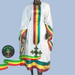 Ethiopian meskel style dress