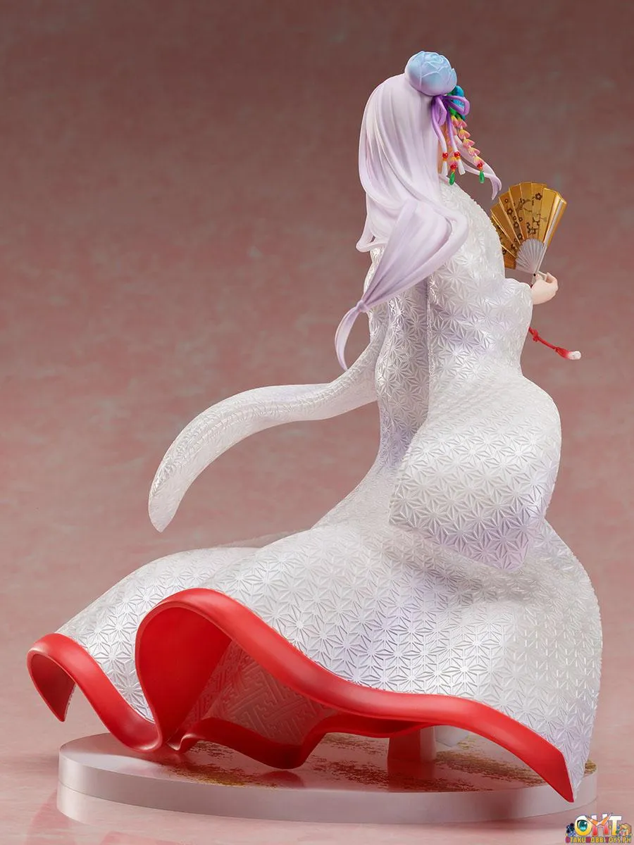 FuRyu 1/7 Emilia Shiromuku Ver - Re ZERO -Starting Life in Another World-