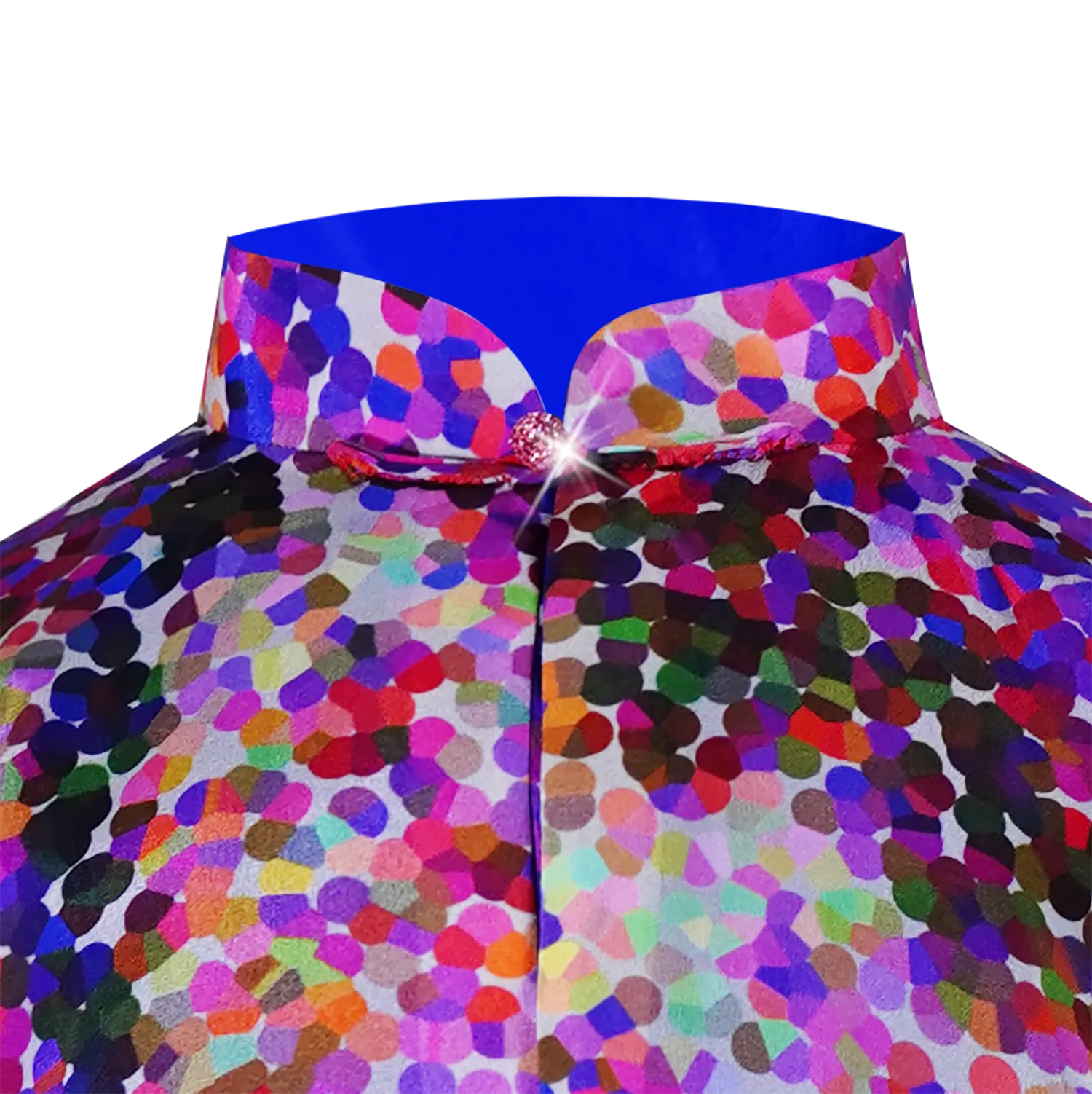 【GARDEN】100% Silk Mini Tang Jacket
