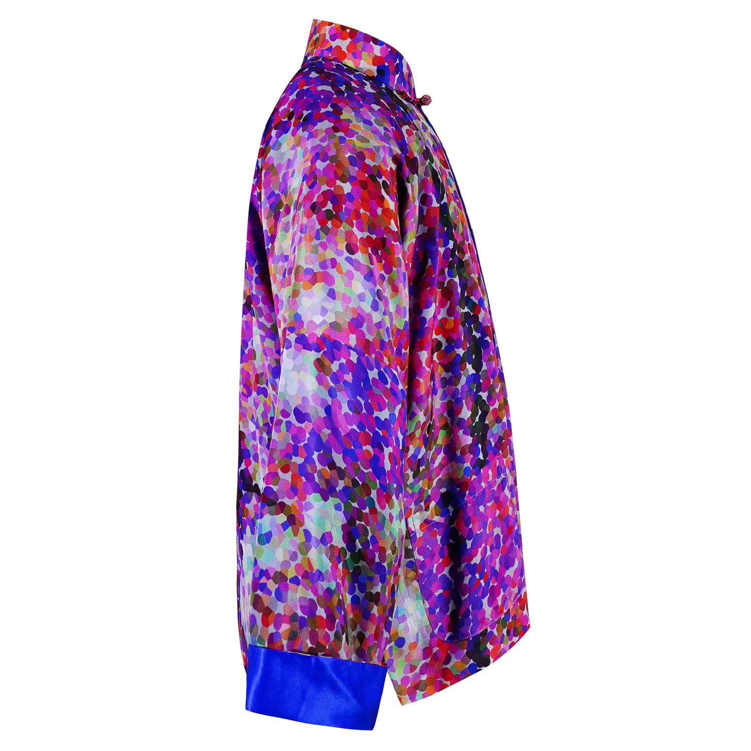 【GARDEN】100% Silk Mini Tang Jacket
