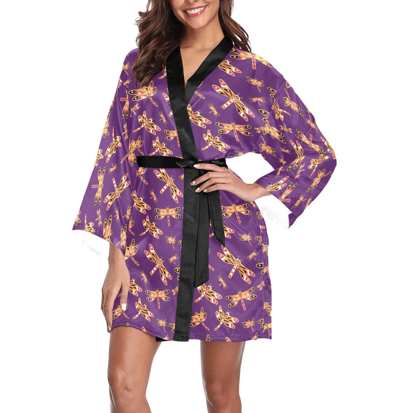 Gathering Yellow Purple Robe
