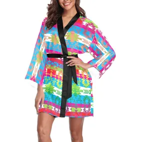 Grand Entry Long Sleeve Satin Robe