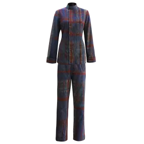【HK SPIRIT】100% Silk Pantsuit