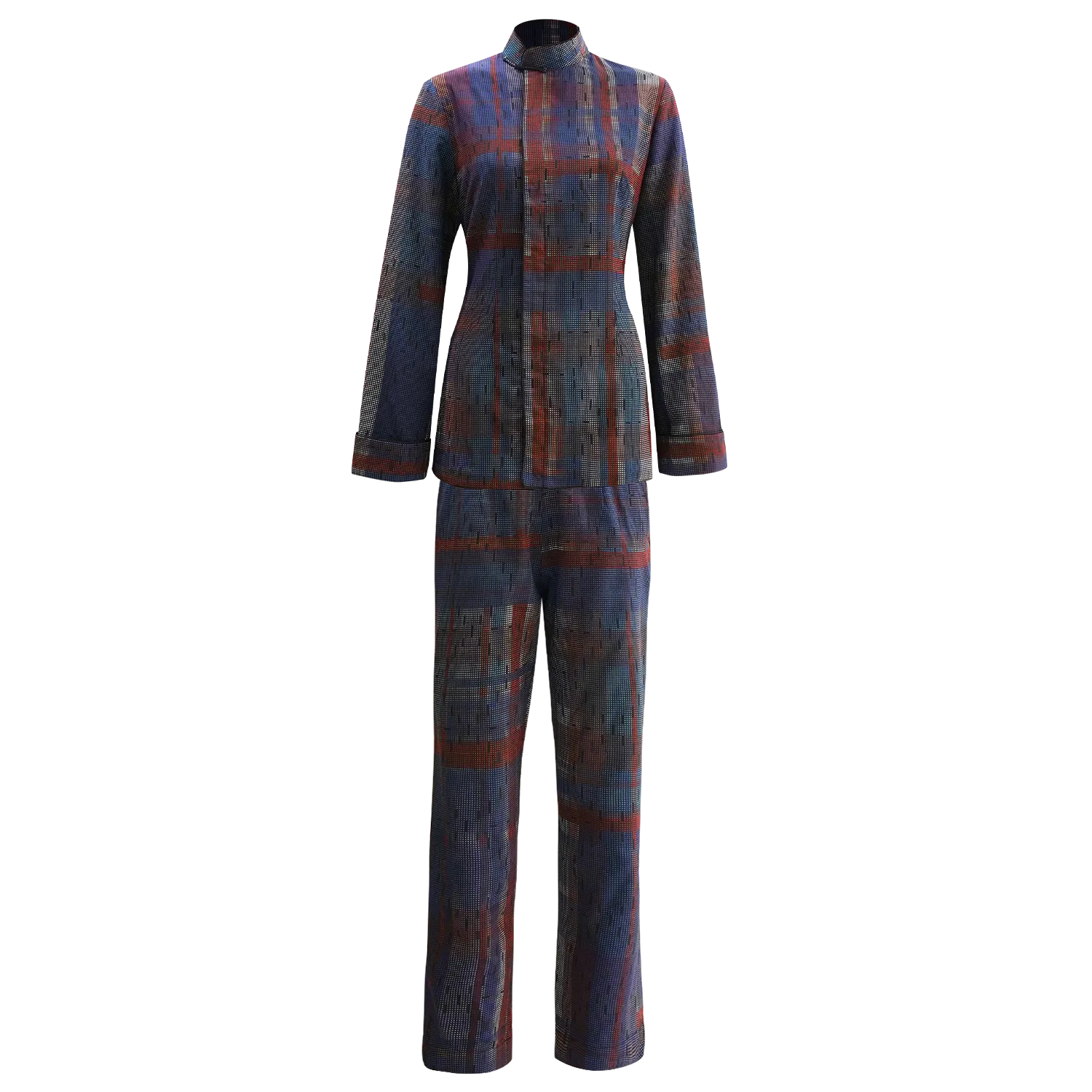 【HK SPIRIT】100% Silk Pantsuit