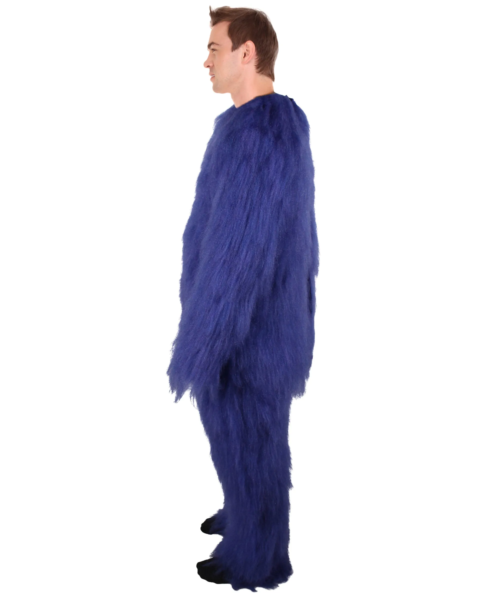 HPO Adult Unisex Cartoon Purple Furry Bug Costume| Perfect for Halloween| Flame-retardant Synthetic Fabric
