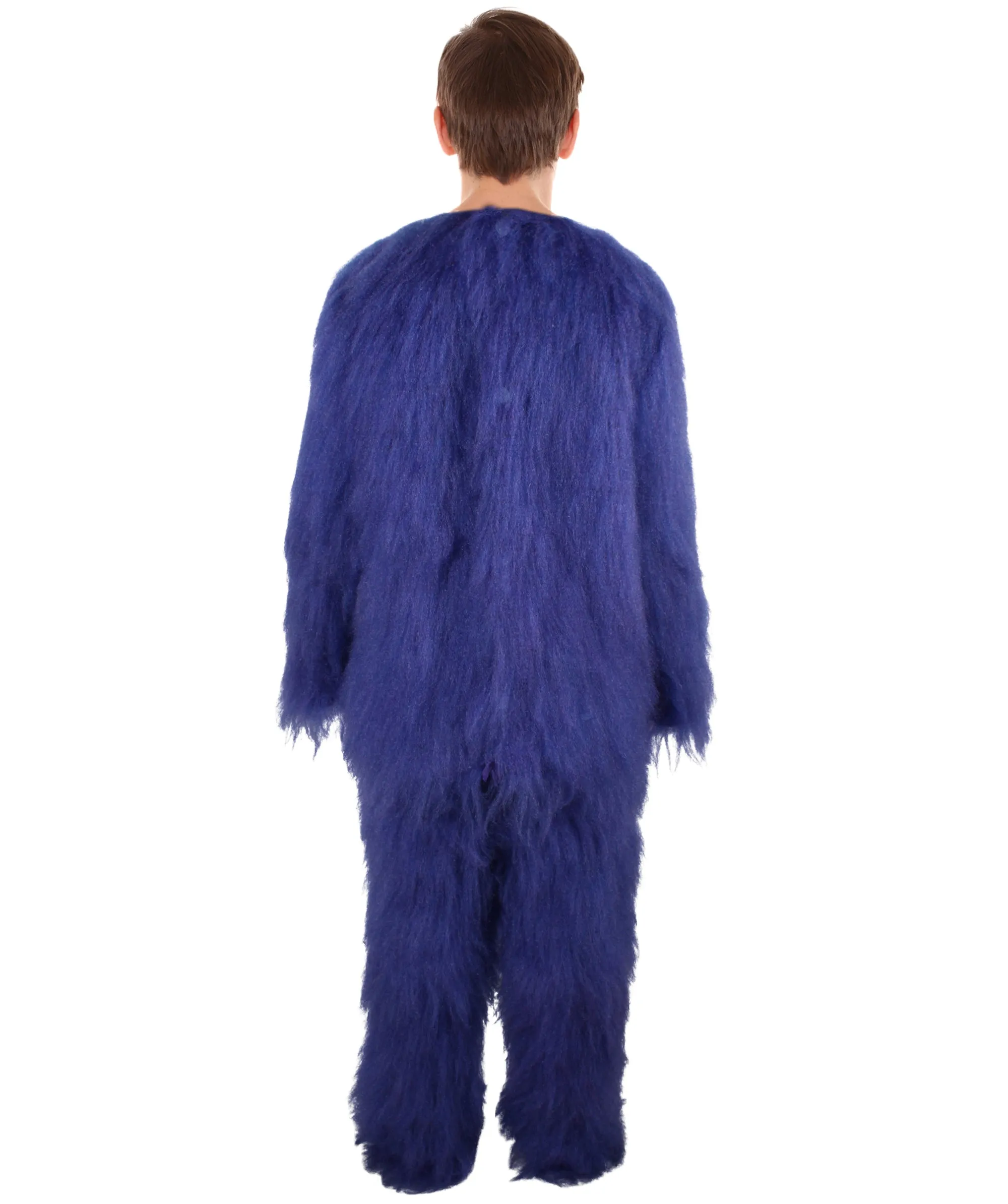 HPO Adult Unisex Cartoon Purple Furry Bug Costume| Perfect for Halloween| Flame-retardant Synthetic Fabric