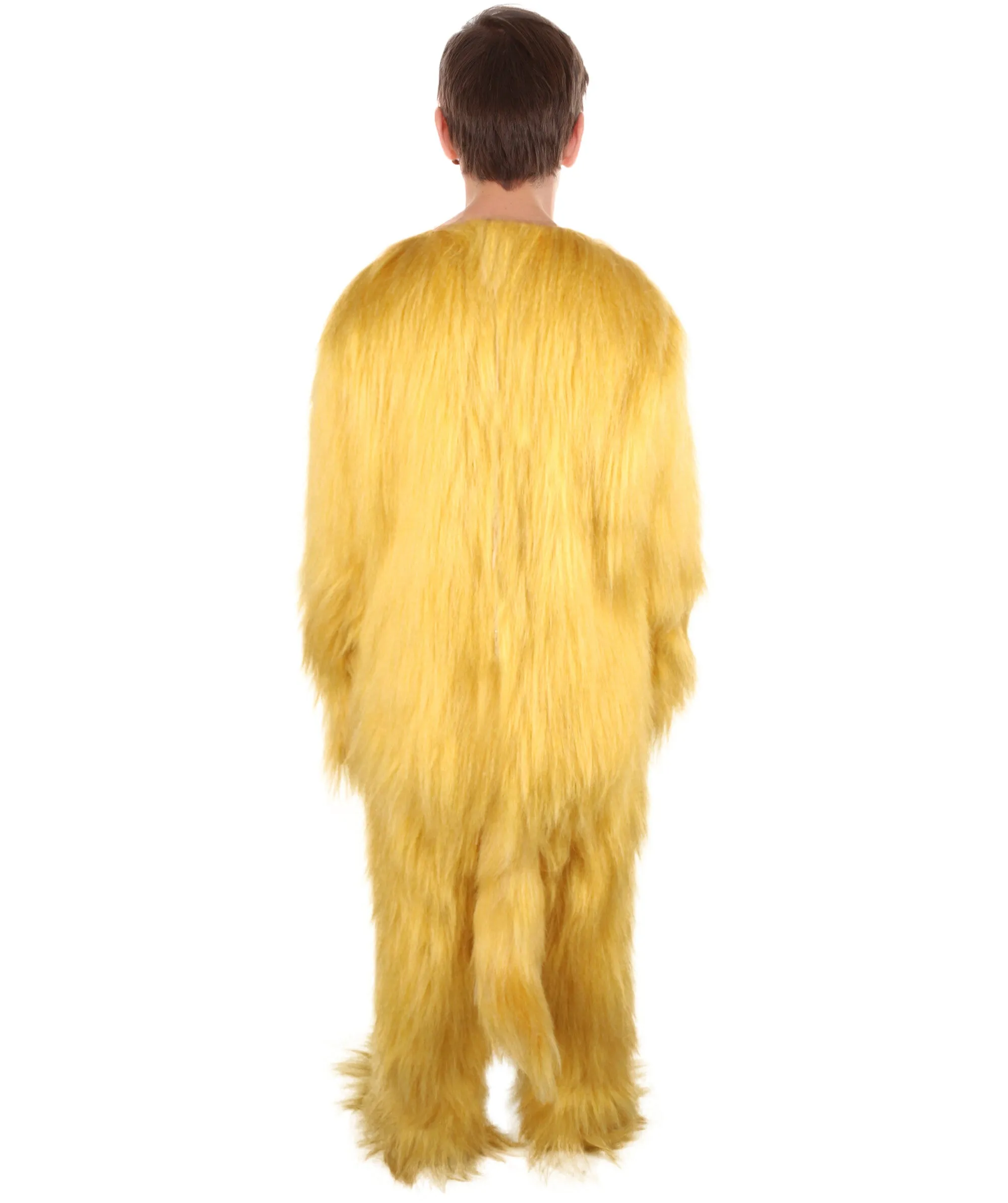 HPO Adult Unisex Unicorn Demon Blonde Doggy Costume| Perfect for Halloween| Flame-retardant Synthetic Fabric