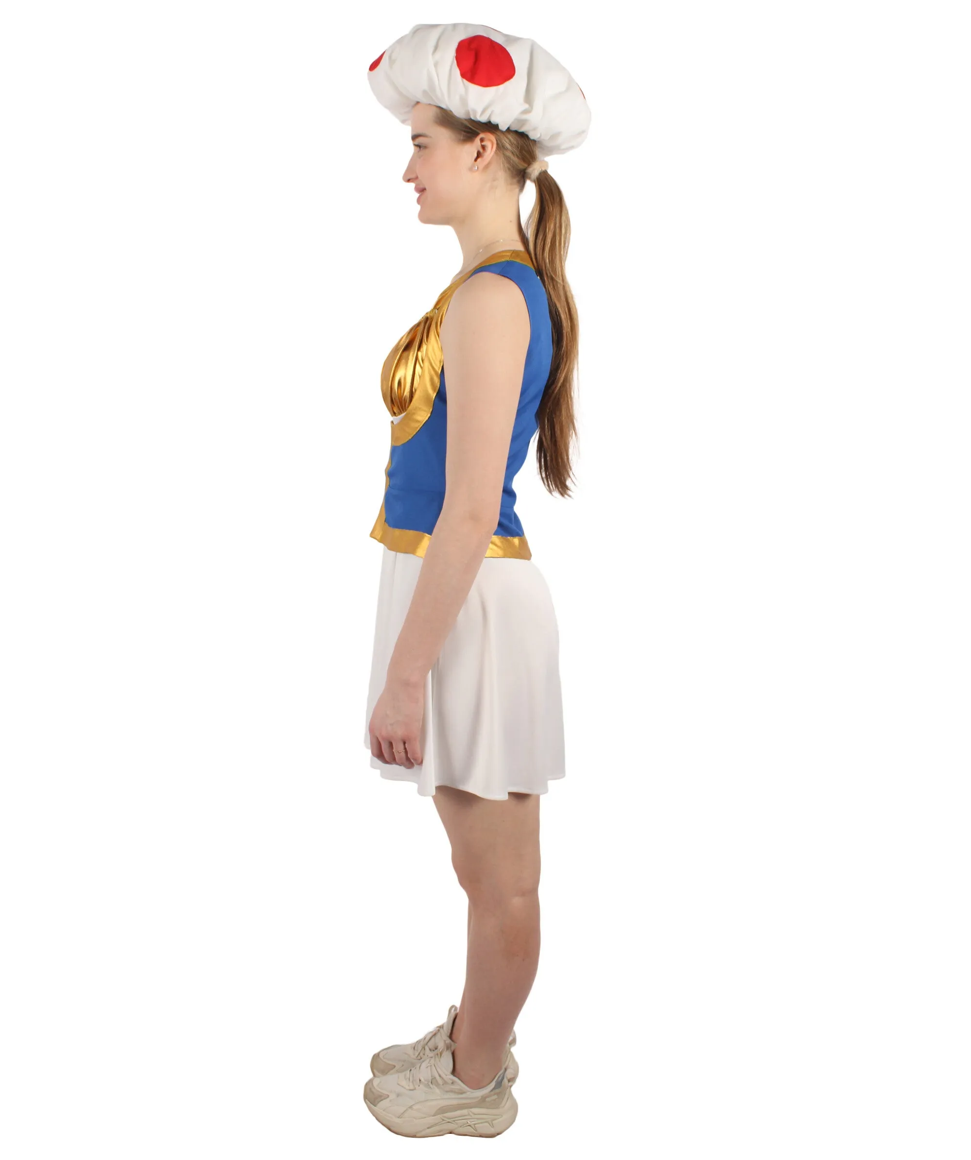 HPO Adult Women's Fictional Chasracter Video Game Costume I Perfect for Halloween I Flame-retardant Synthetic Fabric