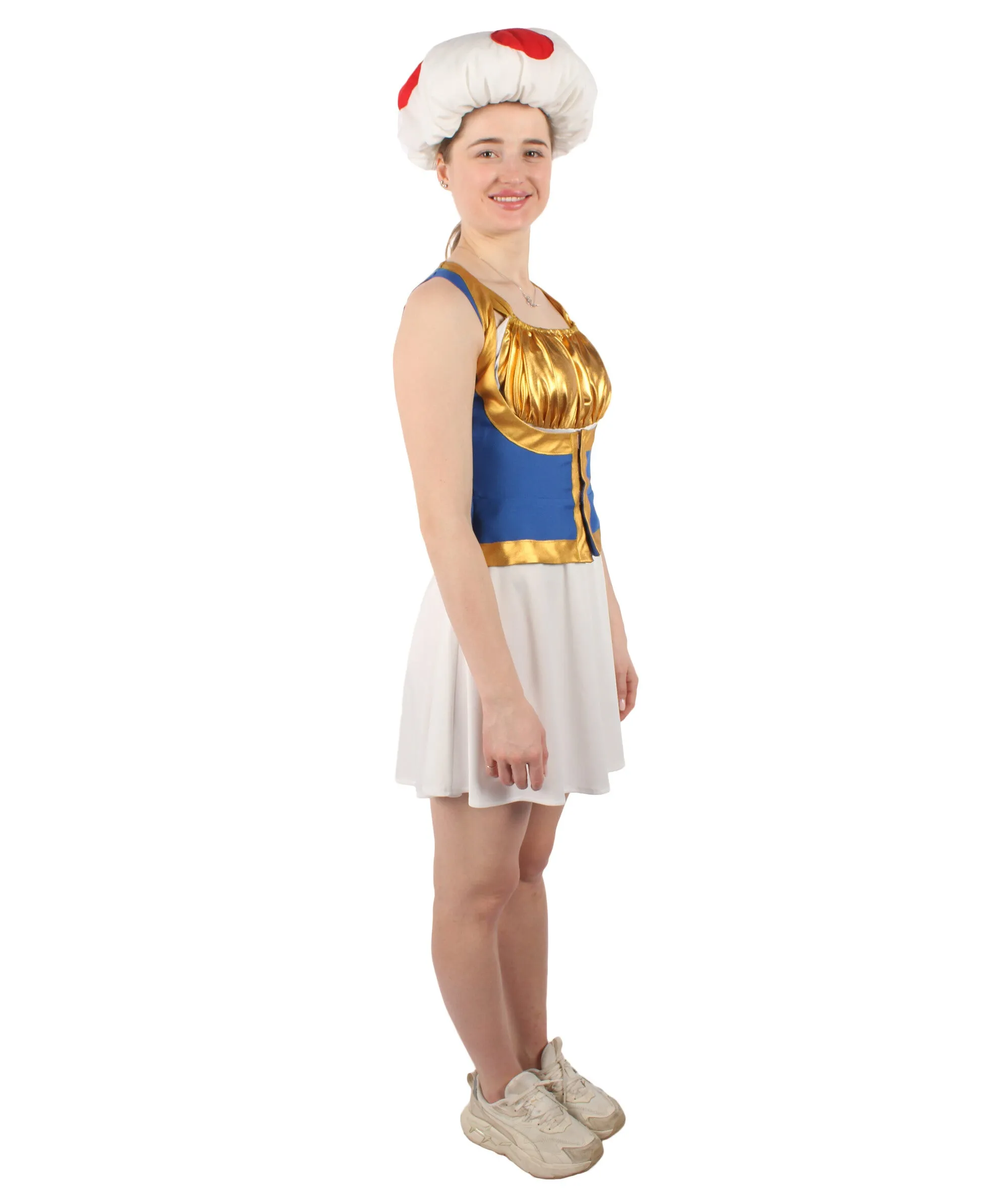 HPO Adult Women's Fictional Chasracter Video Game Costume I Perfect for Halloween I Flame-retardant Synthetic Fabric