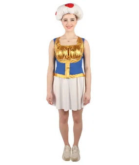 HPO Adult Women's Fictional Chasracter Video Game Costume I Perfect for Halloween I Flame-retardant Synthetic Fabric