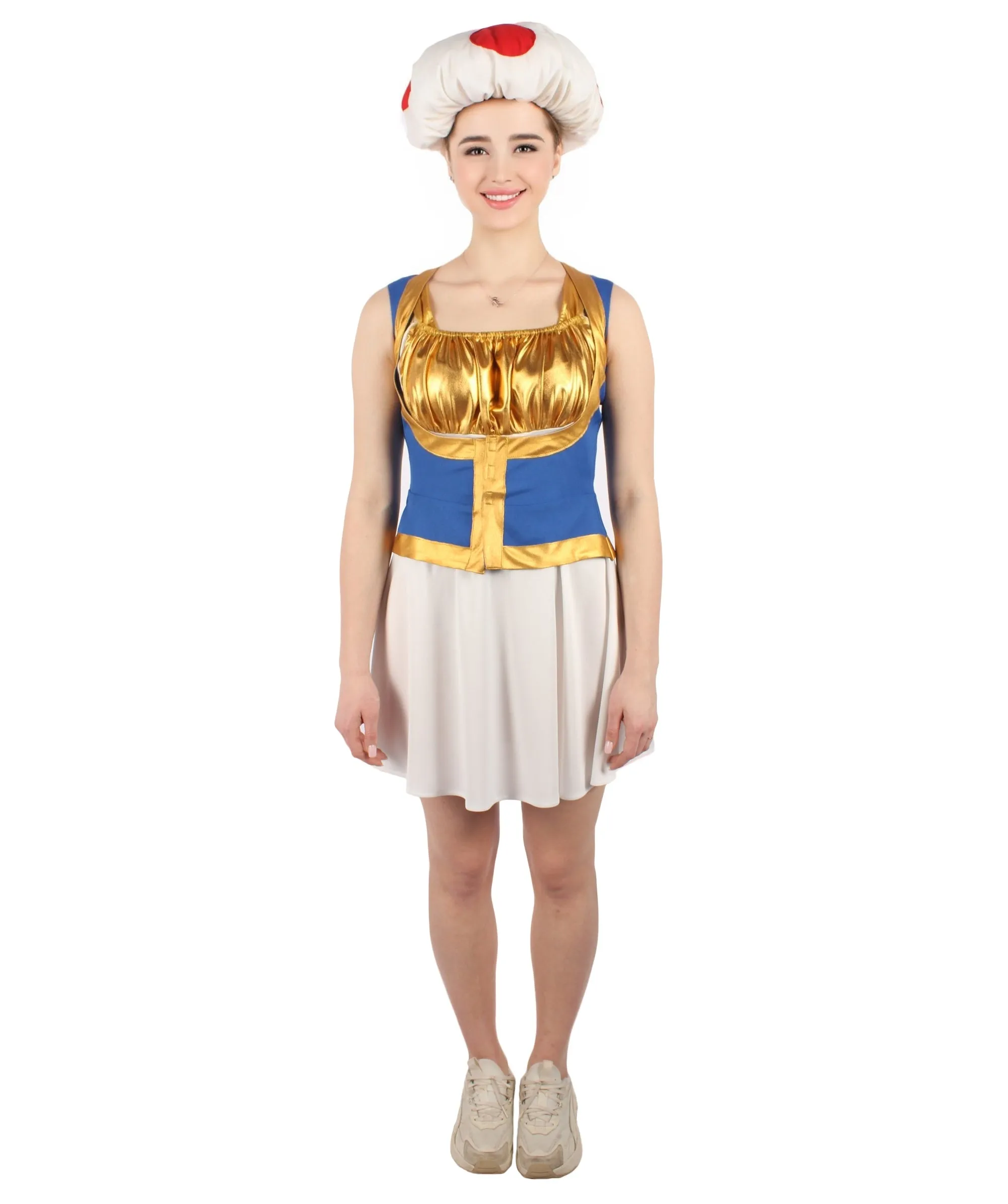 HPO Adult Women's Fictional Chasracter Video Game Costume I Perfect for Halloween I Flame-retardant Synthetic Fabric