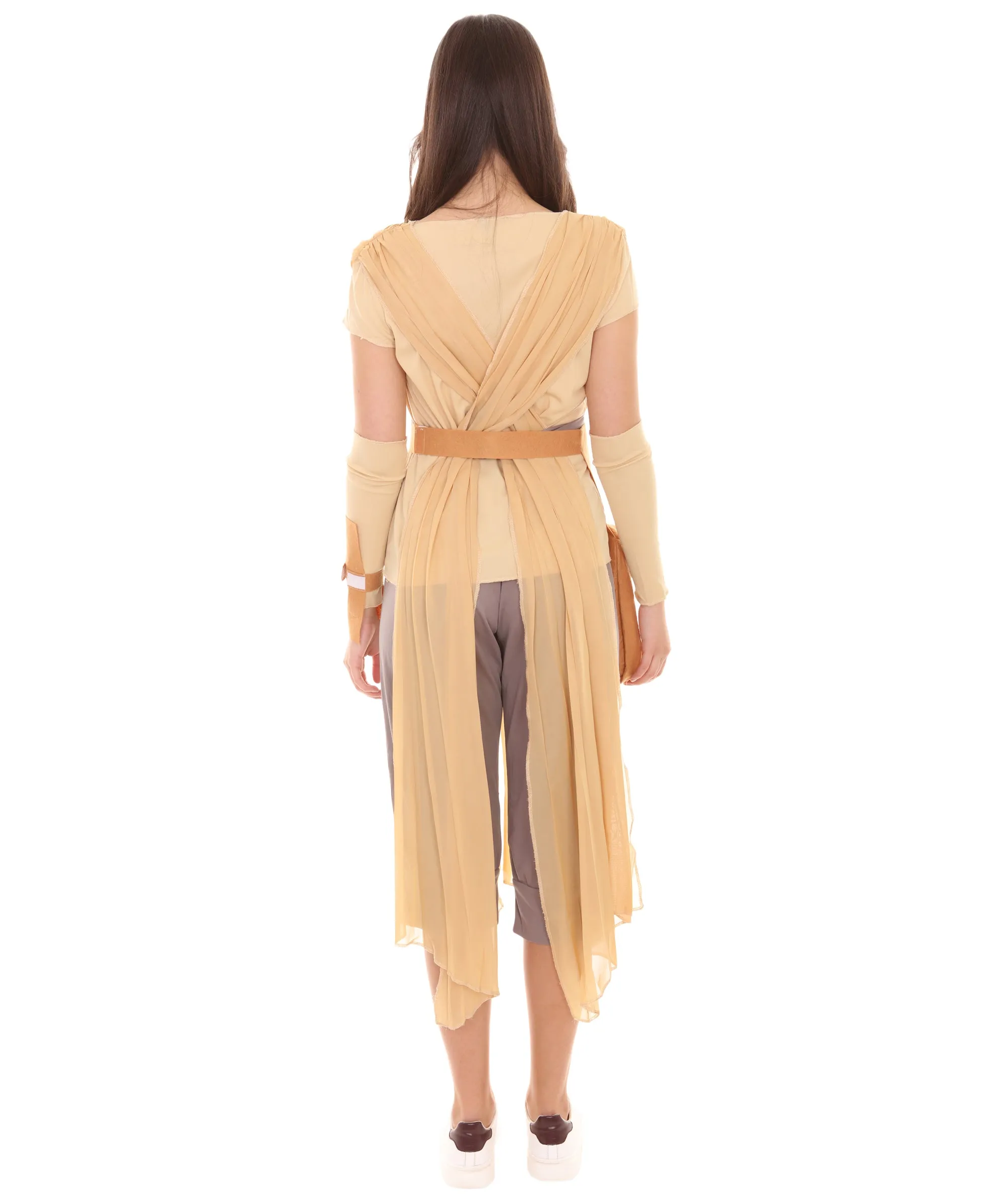 HPO Star Galaxy Space Movie Costume Bundle with Multiple Size Options  | Beige Cosplay Costume