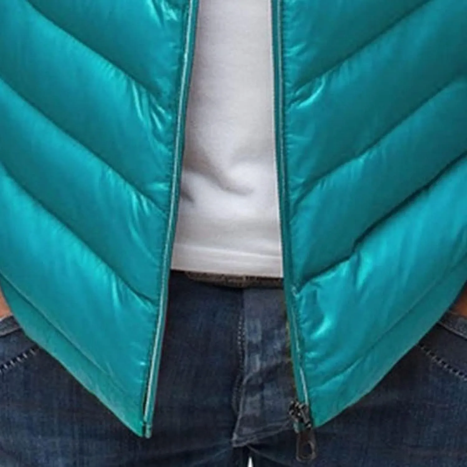 JEsilunmaMY Men's Stand Collar Puffer Down Jacket Lightweight Full Zip Packable Winter Jacket Solid Color Windproof Warm Coat
