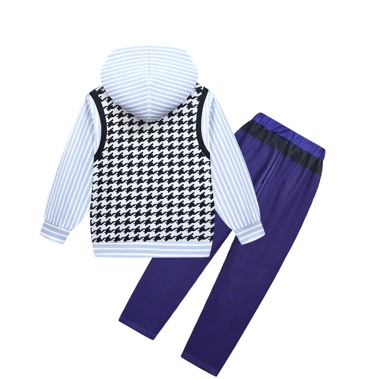 Kids Fear Costume Hoodie Pants and Mask 3pcs Suit Casual Sweatshirt for Daily Wear