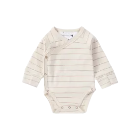 KIMONO BODYSUIT L/S | COCO STRIPES