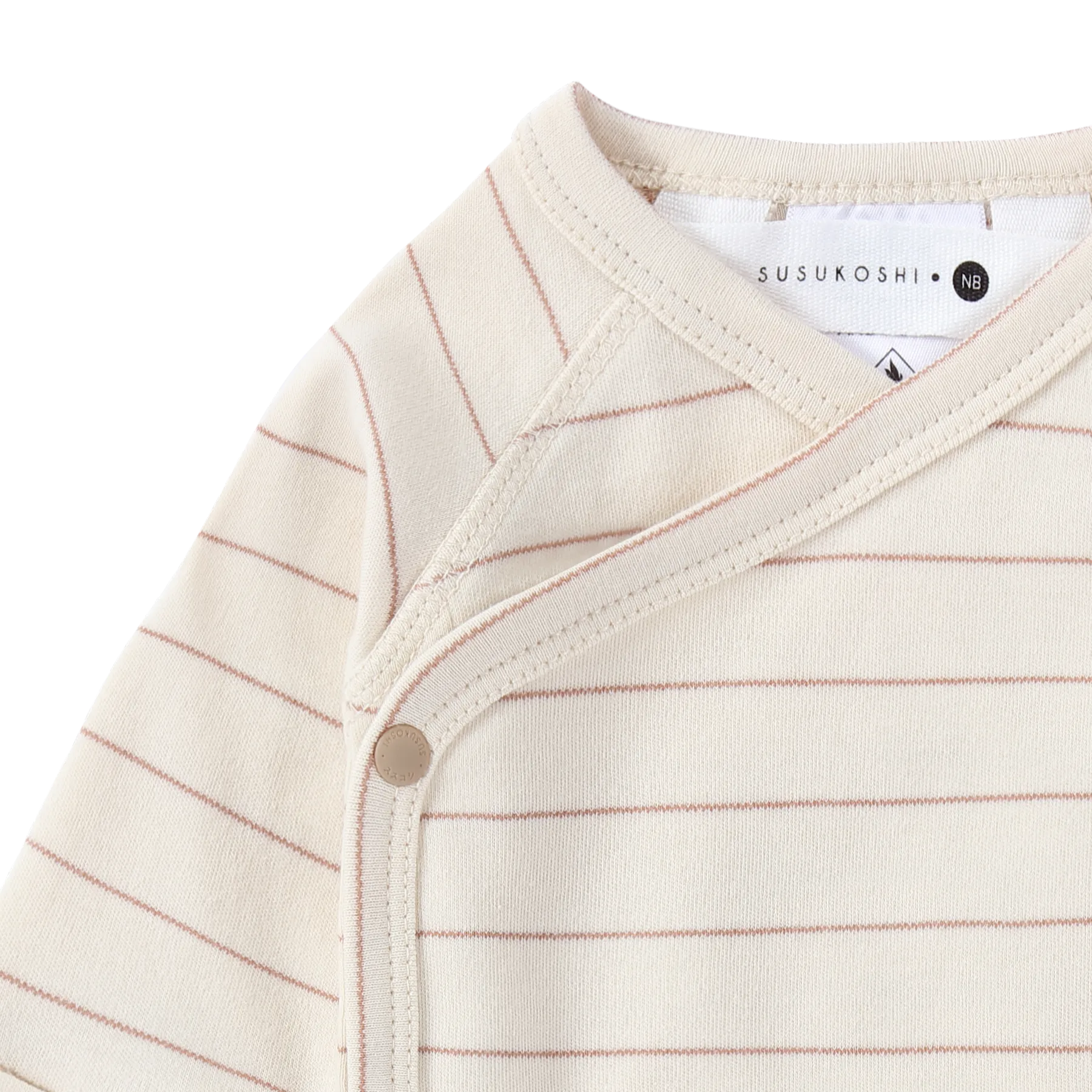 KIMONO BODYSUIT L/S | COCO STRIPES