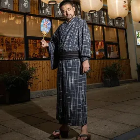 Kimono Man Large Size 'Iwakura'