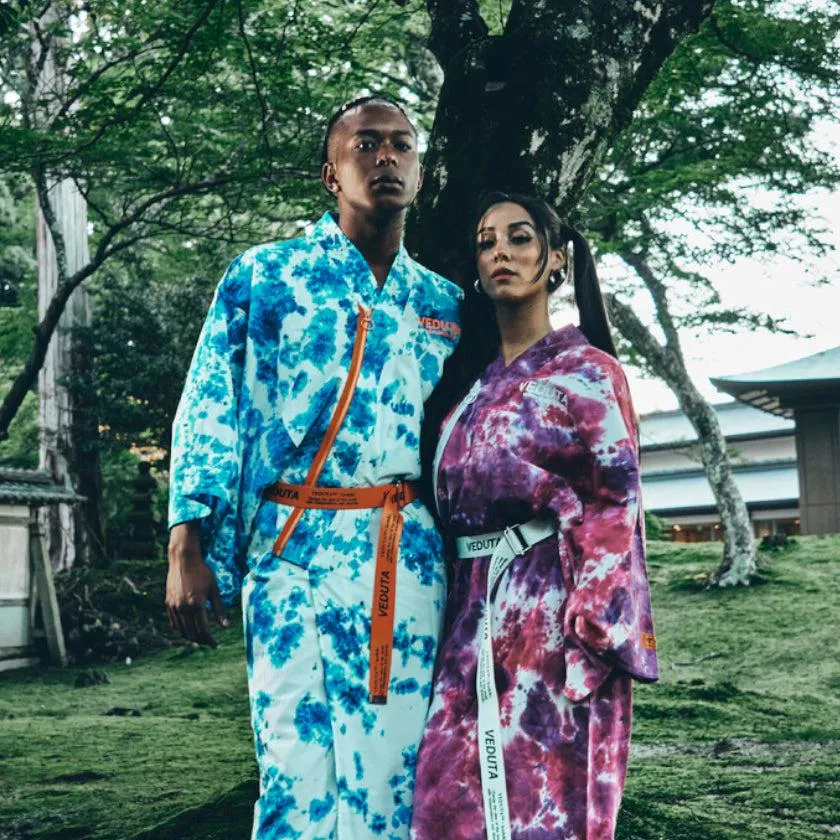 [KIMONO] TRADITIONAL YUKATA: IZA WAVE | KIMONO | VEDUTA