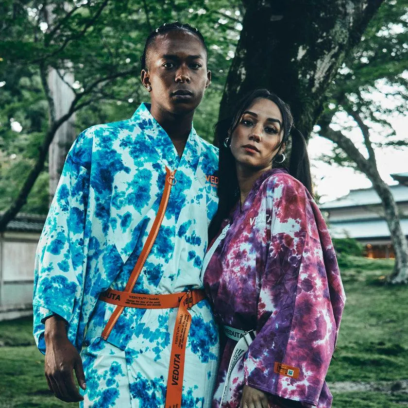 [KIMONO] TRADITIONAL YUKATA: IZA WAVE | KIMONO | VEDUTA