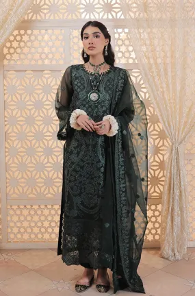 Latest Formal Dress Pakistani in Green Shade #PF356