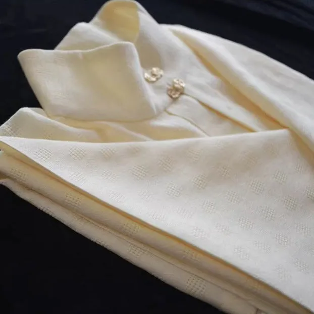 Macaron 马卡龙 Ming Dynasty Pure Cotton Standing Collar Daily Summer Shirt