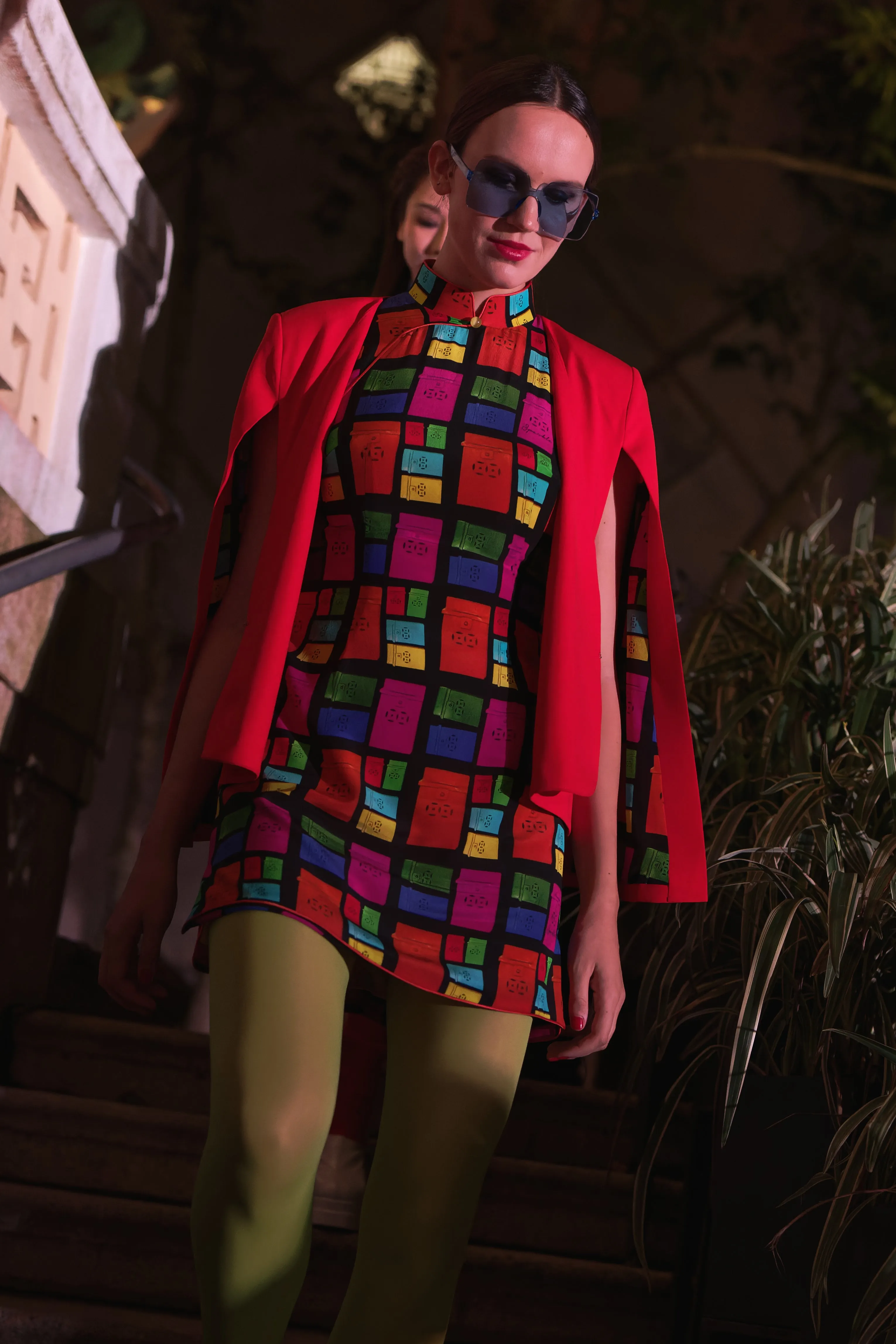 【MAILBOX】100% Silk Cheongsam (Cap Sleeve)