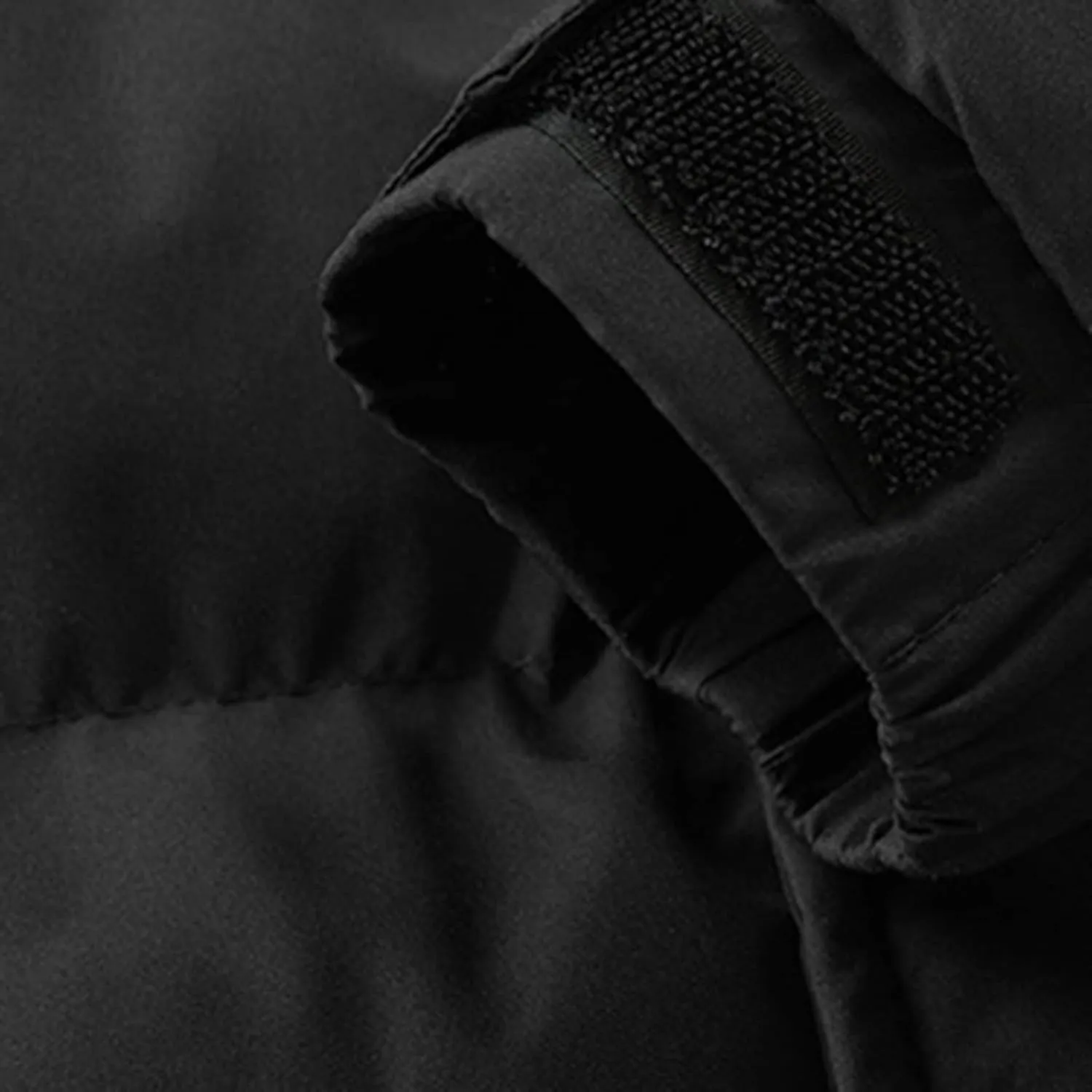 Men's Jacket-Casual Winter Cotton Jacket Coat Thicken Hooded Cargo Coat Outerwear Down Puffer Jacket