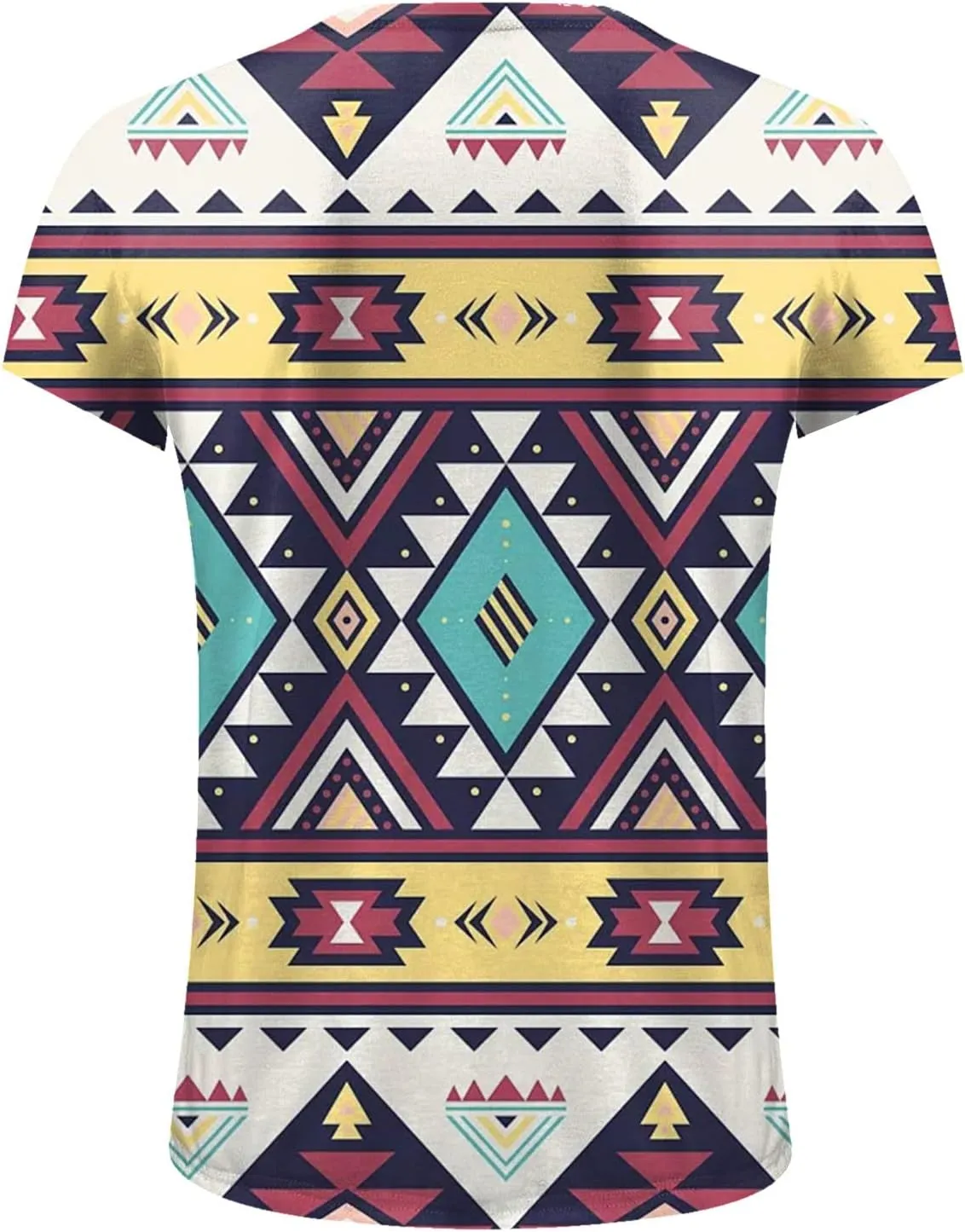 Mens Summer Shirt Rainbow Tie Dye T-Shirt Summer Casual Short Sleeve Tops Cool 3D Printing Muscle Workout Tees Blouse