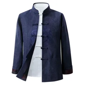 Men’s wedding suit, Chinese wedding suit, Wedding Tang Jacket, 3 color, mandarin collar