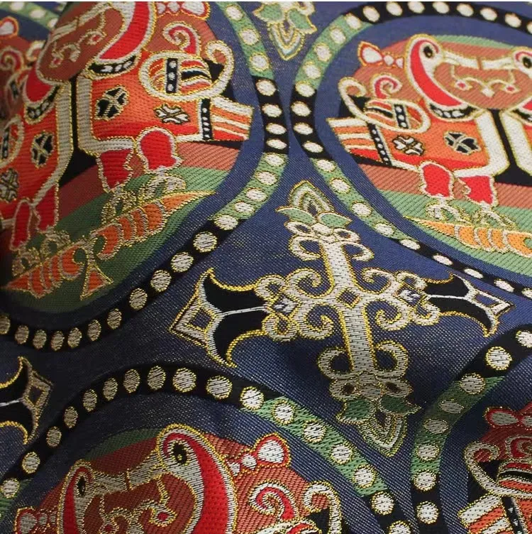 Mogao 莫高 Tang Dynasty Unisex Mandala Brocade Yuanlingpao Robe