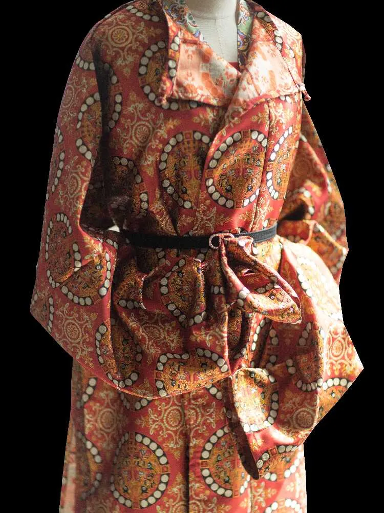 Mogao 莫高 Tang Dynasty Unisex Mandala Brocade Yuanlingpao Robe