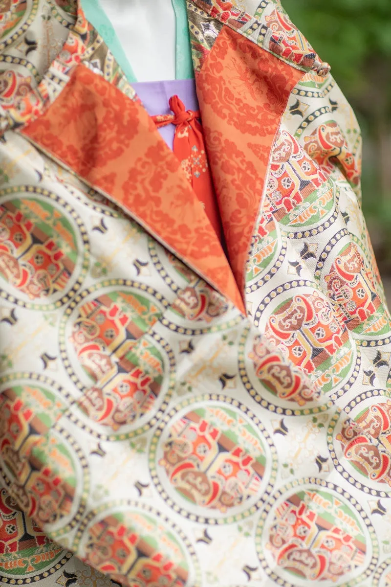 Mogao 莫高 Tang Dynasty Unisex Mandala Brocade Yuanlingpao Robe
